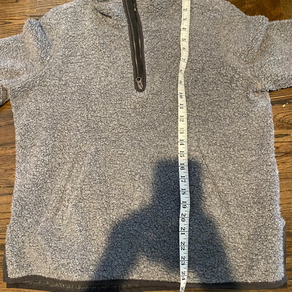 Toad&Co wool fleece "sespe zip pullover, EUC - Picture 6 of 6